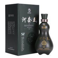 河套酒业 河套王20 内蒙古浓香型白酒 52度 500ml 单支礼盒装
