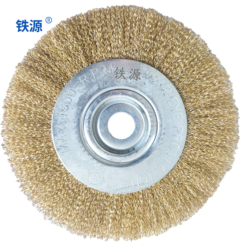 铁源钢丝轮38*250mm 只高清大图