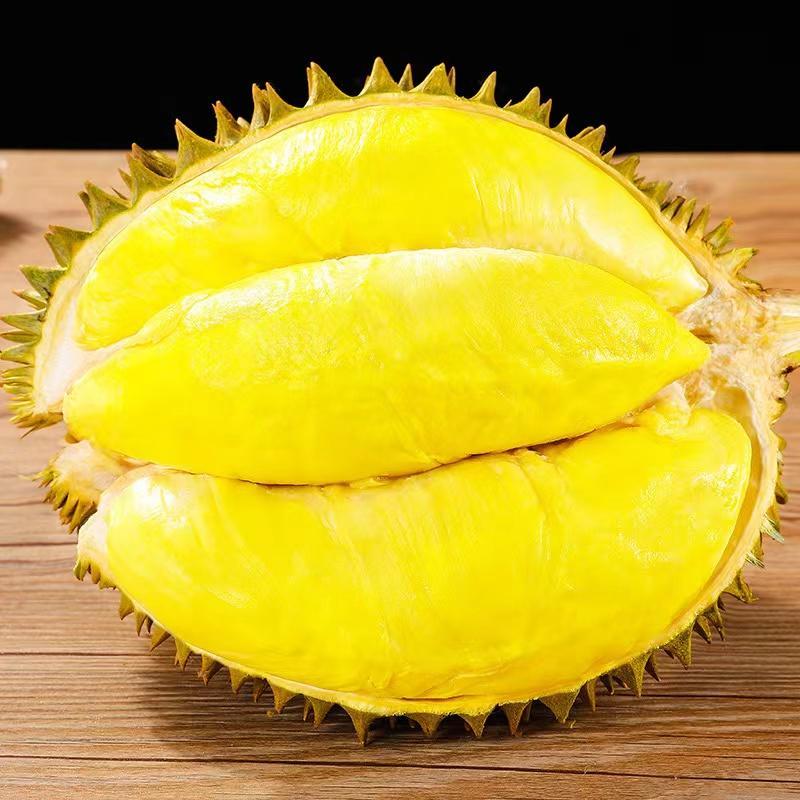 [西沛生鲜]泰国甲仑榴莲 进口榴莲 纸箱1个装 5-6斤 软糯香甜 新鲜水果 西沛