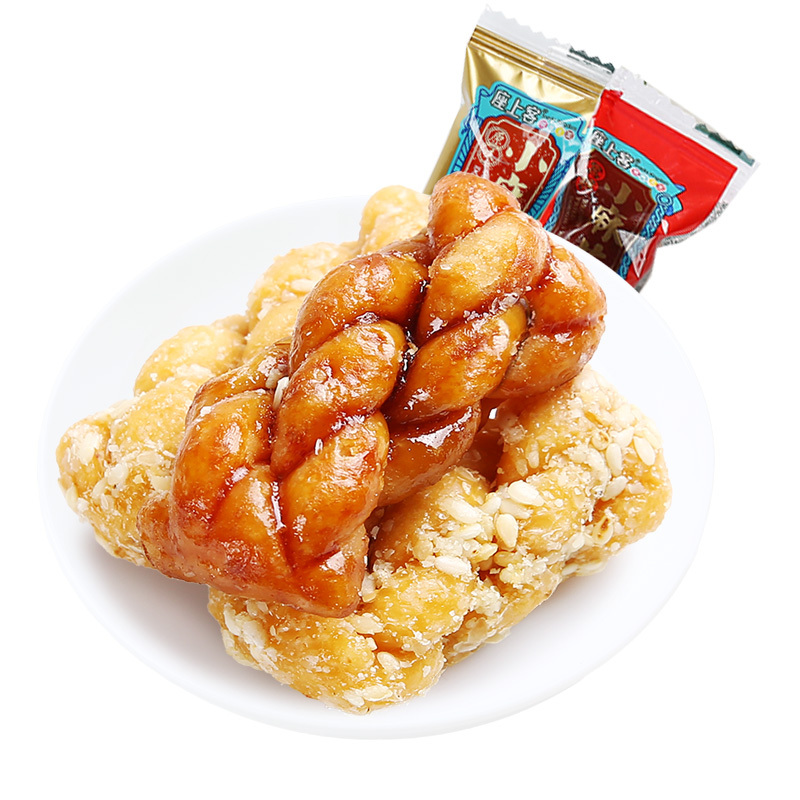 【座上客 黑糖味小麻花37袋*2】重庆特产磁器口小麻花约270g*2