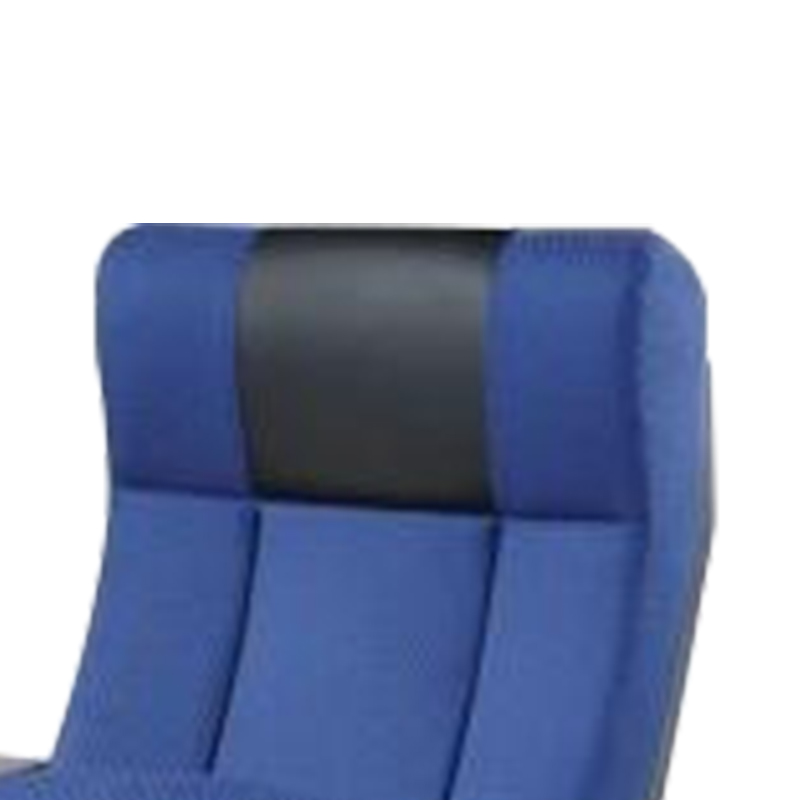 臻远ZY-LTY-31 礼堂椅剧院椅会议室椅子蓝色带后写字板单人位高清大图