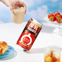 隅田川厚乳风味香浓拿铁咖啡饮料 180ML*3罐