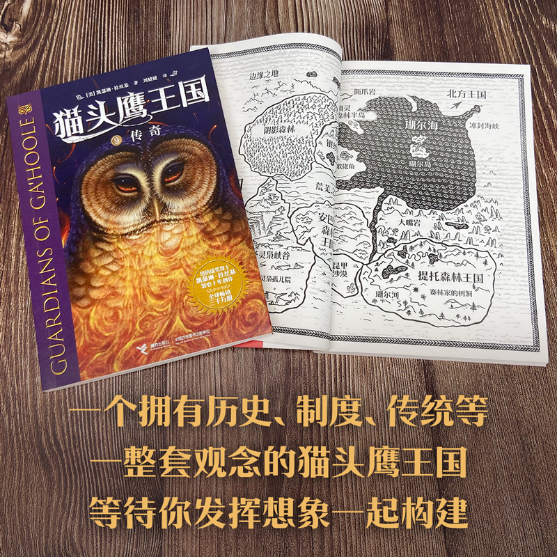 [正版]猫头鹰王国系列9传奇凯瑟琳拉丝基经典动物奇幻小说儿童幻想自然文学冒险励志成长曹文轩沈石溪中文书籍高清大图