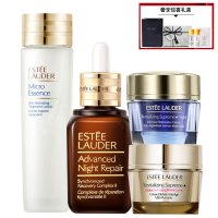 雅诗兰黛(Estee Lauder)多效智妍女士面部护肤套装礼盒紧致抗皱 (原生液+精华+面霜+晚霜)