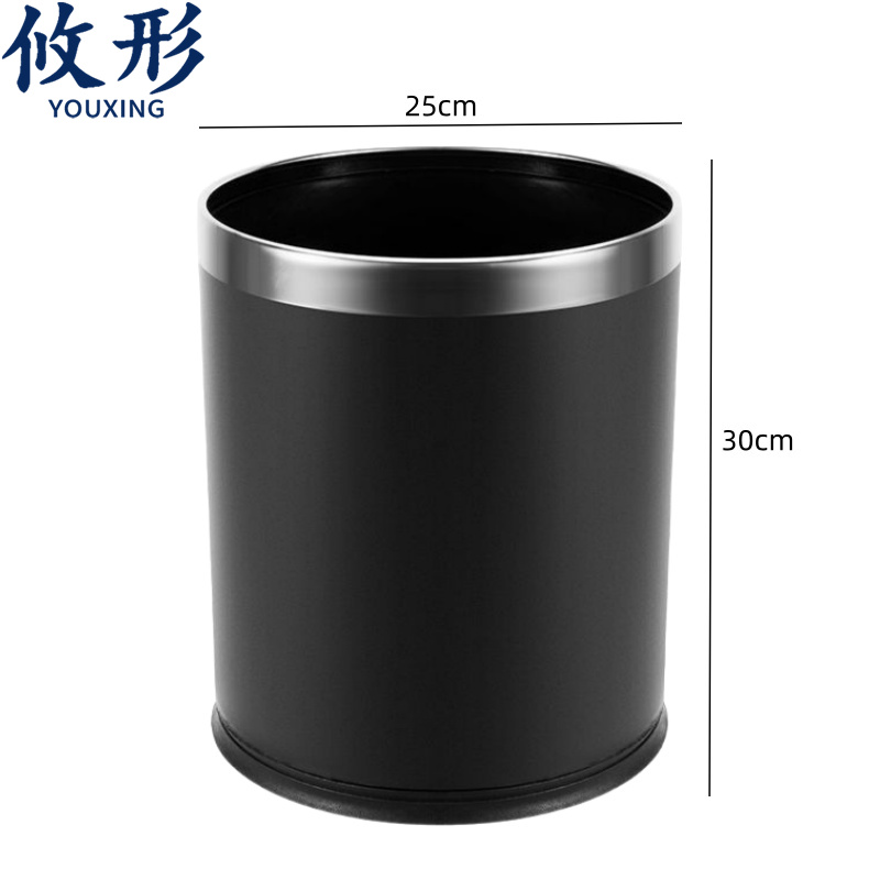 攸形双层垃圾桶 双层垃圾桶15L个