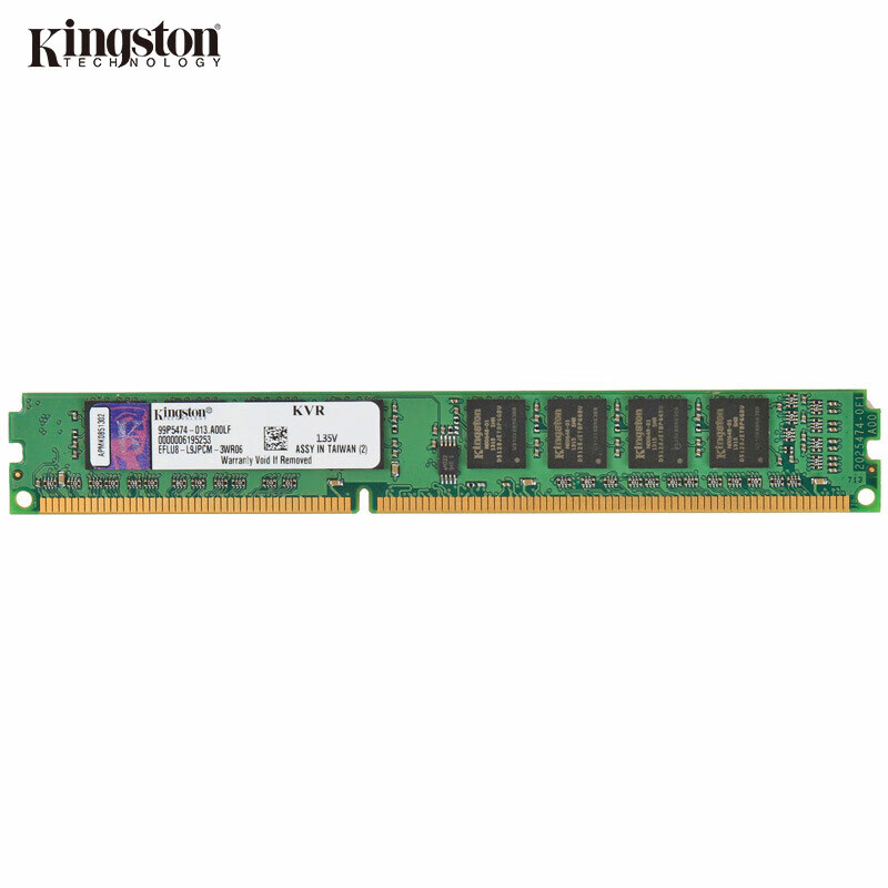 金士顿(Kingston)8GB DDR3L 1600台式机内存条1条