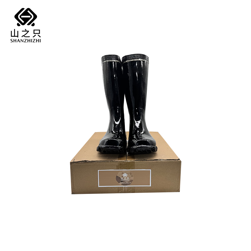 山之只 长筒雨鞋 37-45码 双高清大图