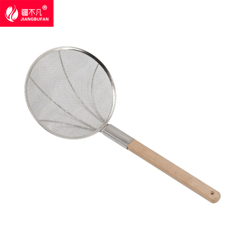【疆不凡】 不锈钢密网捞勺57.5×24cm个