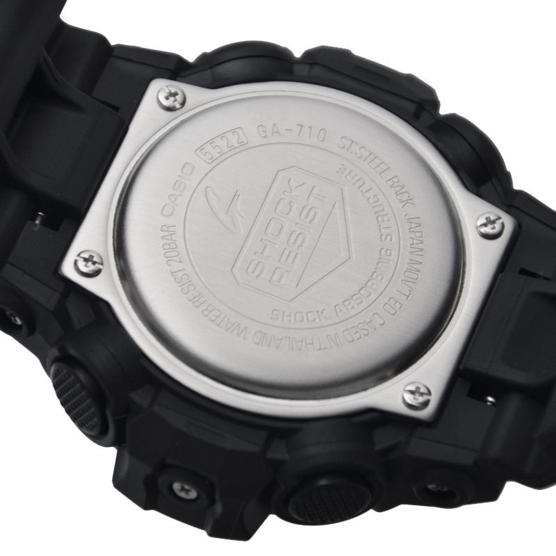 卡西欧casio手表gshock系列多功能防水运动时尚男表ga7101a