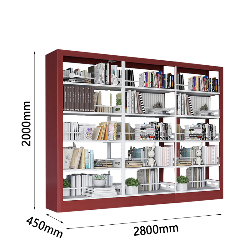 圣承启 书架钢制 三列 组高清大图