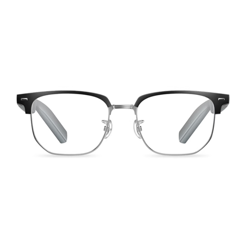 界环 AI智能眼镜音频非AR 实时翻译眼镜 无线蓝牙眼镜耳机 曜石黑