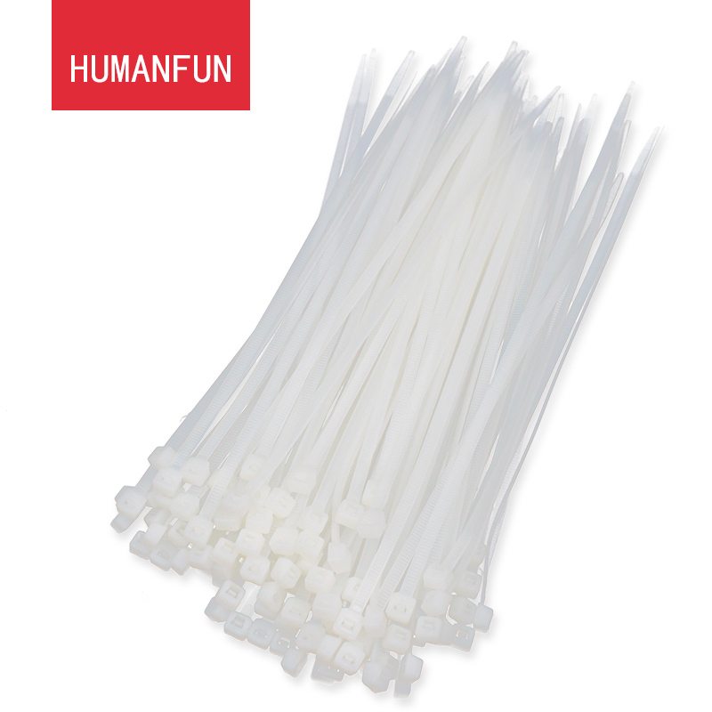 HUMANFUN HN-03W-250 3.6mm*150mm线缆扎带250条/包 白色(单位:包)