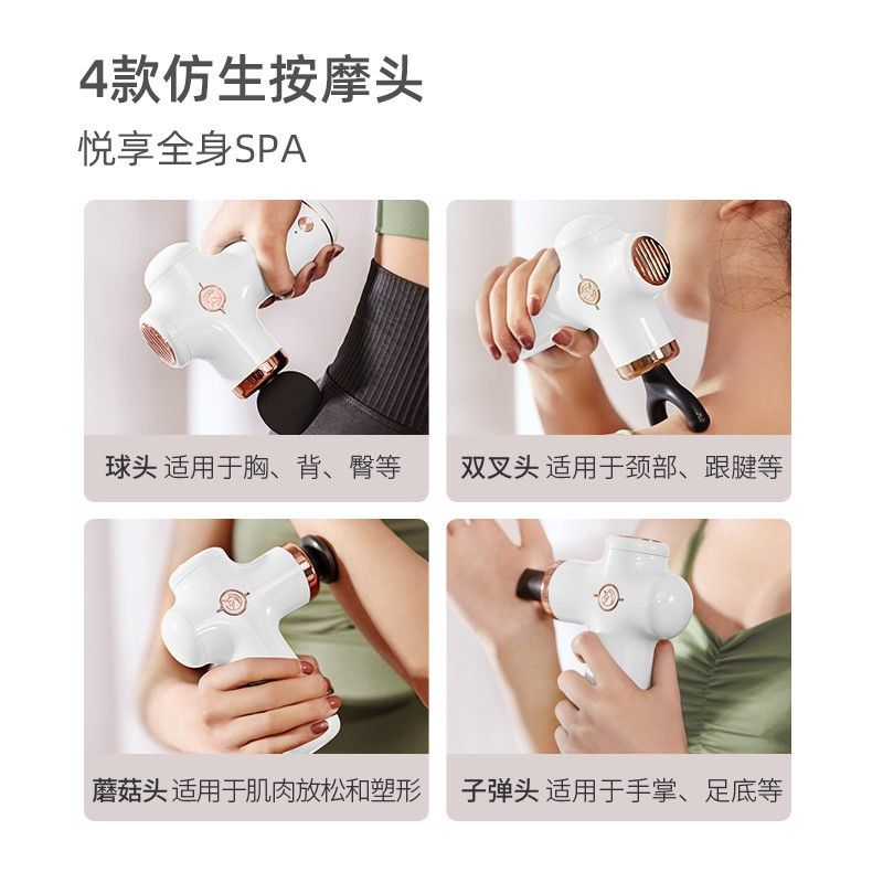 野小兽(YESOUL) 筋膜枪MG11 白色高清大图