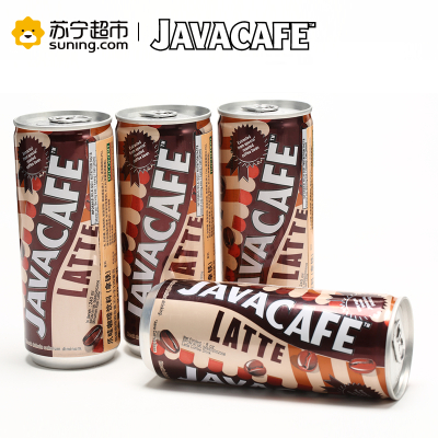 爪哇咖啡(拿铁)香浓咖啡240ml 6罐装