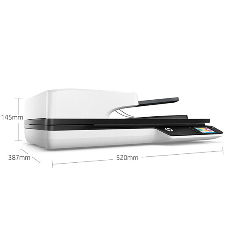 惠普(HP)4500FN1 扫描仪 a4彩色高清高速 网络连接 馈纸式连续办公