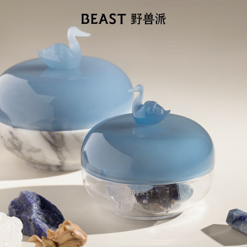 野兽派中号晶石香盒香氛礼盒居室香薰精油结婚生日礼物 桂花乌龙高清大图