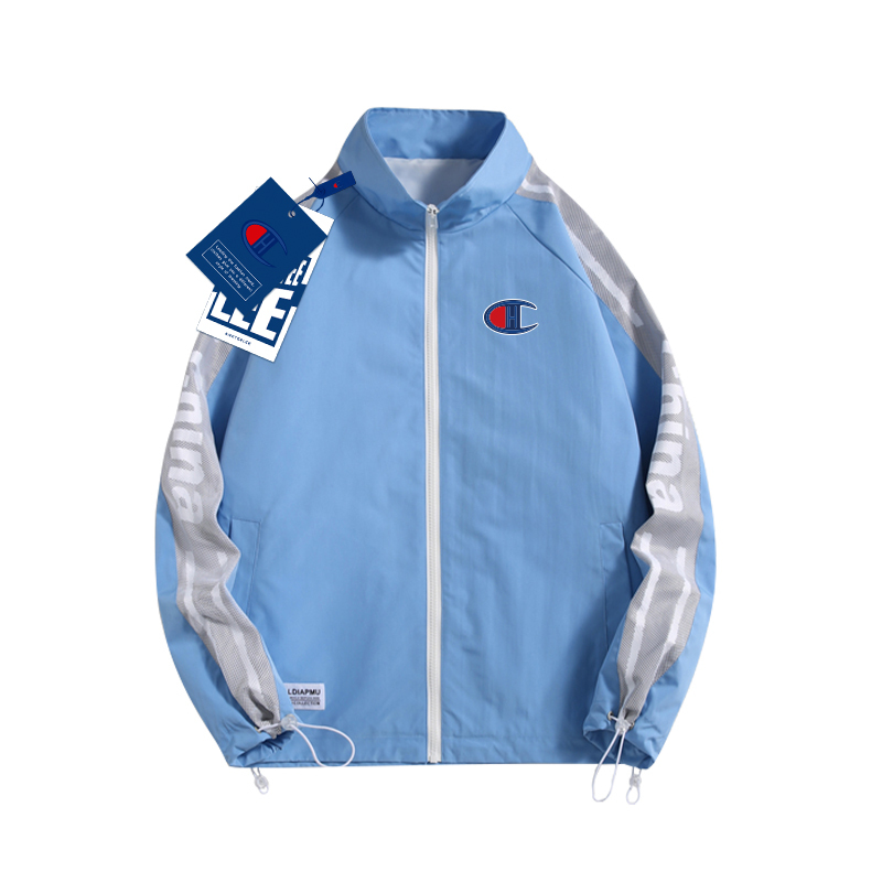 champion冠军春秋新款夹克男女款潮牌情侣学生外套