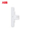 ABB开关插座 德逸雅白 一位单电脑网络网线插座AE331