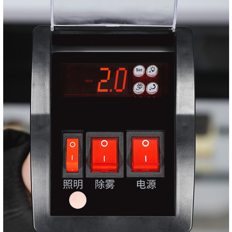 星星(XINGX) LC-1.2E 428升 蛋糕柜 冰柜 冷柜 商用保鲜柜 冷藏柜展示柜 熟食柜 电脑控温