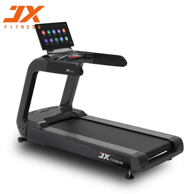 军霞(JUNXIA)JX-696F 23.8寸触摸彩屏智能跑步机 跑带面积1620x580mm 跑带厚度2.5mm