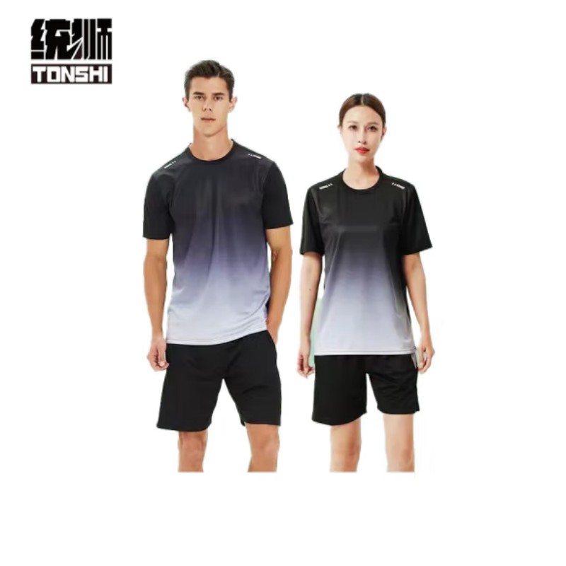 统狮 运动服 R5 套 黑灰色 4XL