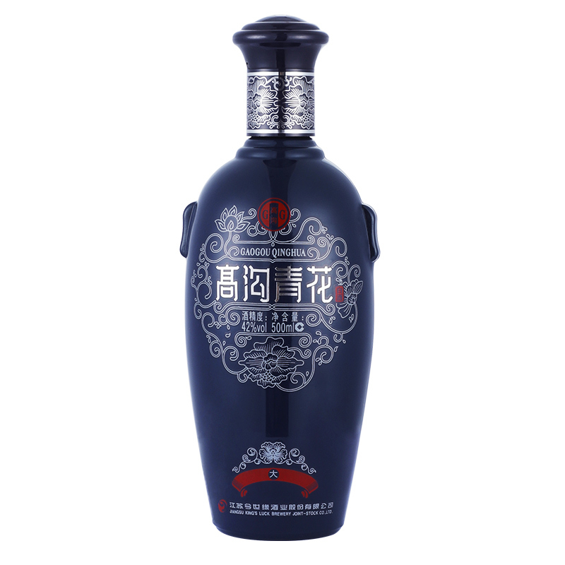今世缘高沟大青花42度500ml单瓶浓香型白酒