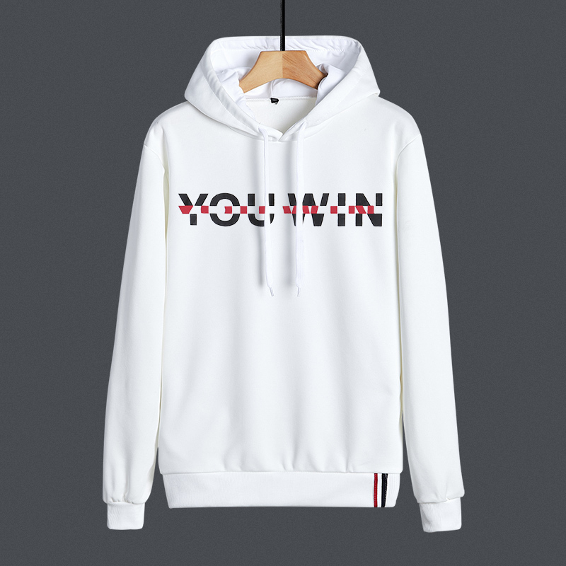 冬季男士卫衣加绒加厚打底衫保暖衣服长袖青少年上衣胖子连帽L211
