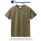Champion 冠军夏季潮流圆领短袖运动T恤男士小标刺绣Logo情侣百搭打底衫