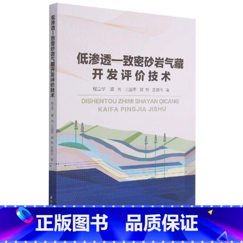 [正版]低渗透—致密砂岩气藏开发评价技术程立华低渗透油气藏砂岩油气田气田开发普通大众书自然科学书籍