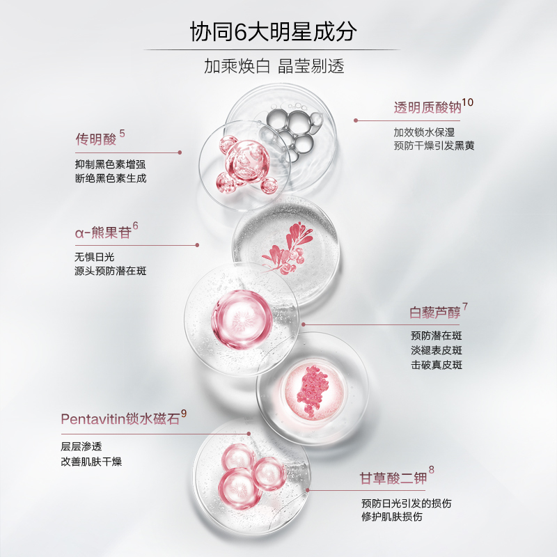 丸美白色之恋纯白精华露120ml