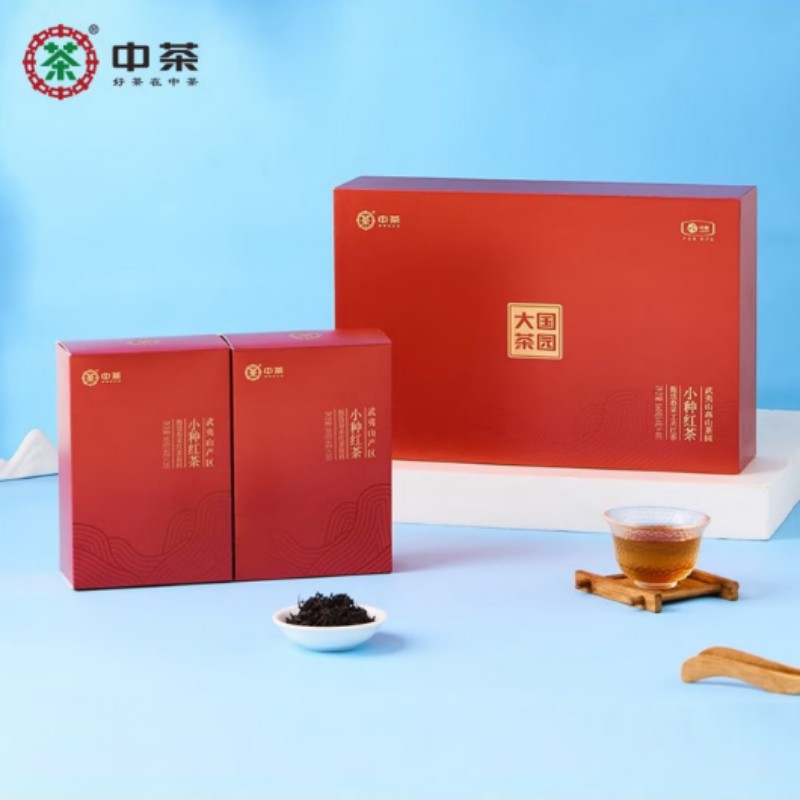 中茶大国茶园系列小种红茶礼盒款160g高清大图