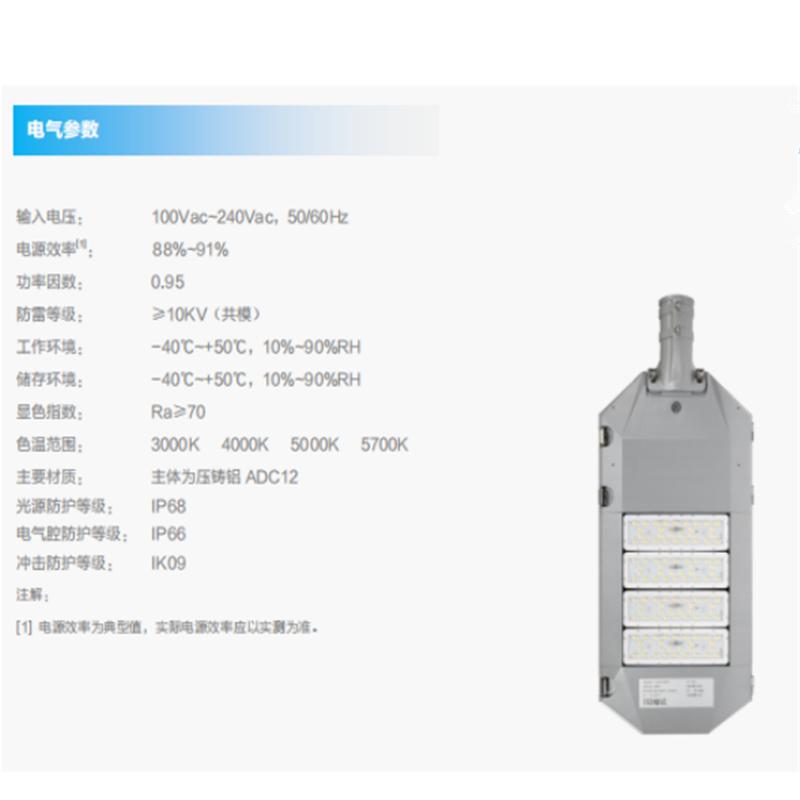 华普永明 T32C LED模块化路灯 城市路灯 250W SQ