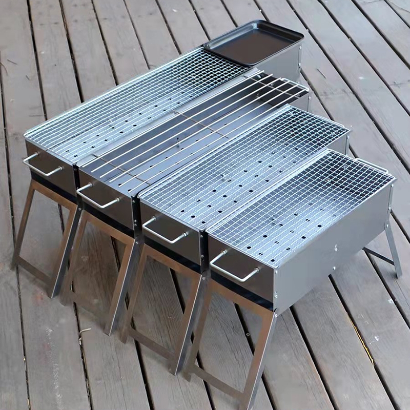 古达烧烤架户外烧烤炉子家用庭箱木炭羊小碳烤肉串炉工具网用品全套装