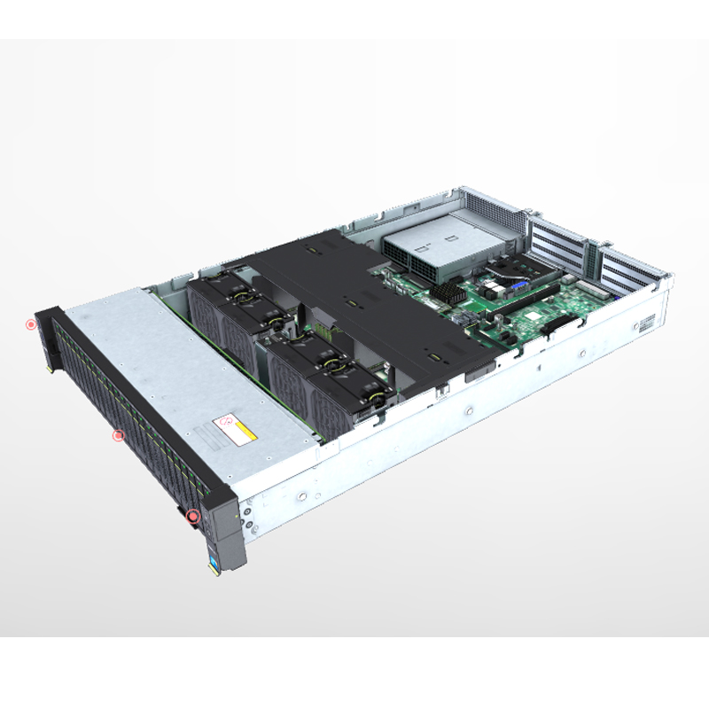 衡山(超聚变)2288h v5 服务器主机8盘2u机架式2颗银牌4214 24核 2.