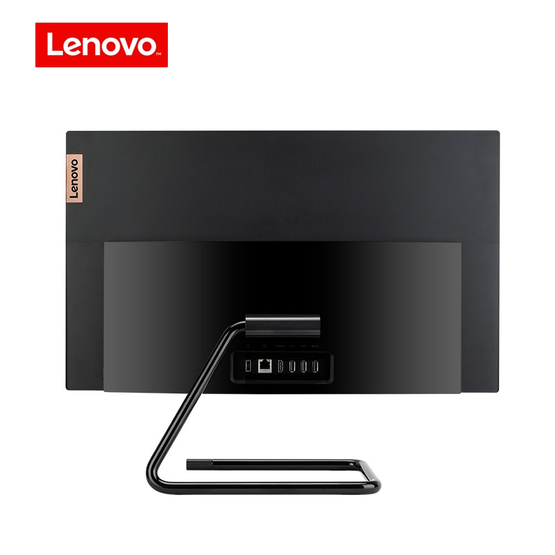 联想(Lenovo) AIO520C-22 致美一体机台式电脑 (G4900T 4G 1T WIFI 21.5英寸 黑色) 商务办公学习个人家用企业采购一体机台式电脑