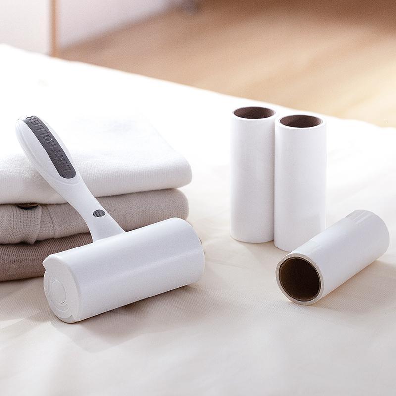 阿斯卡利ascari可替换纸粘衣服粘尘除尘滚子粘毛器滚刷滚轮滚筒1卷纸3