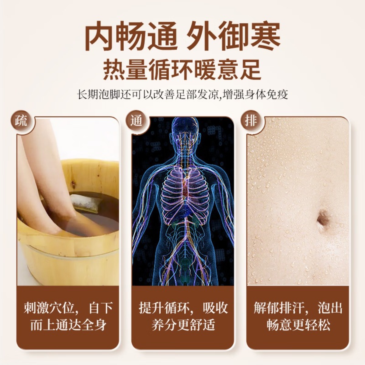 瑶辰中老年泡脚药包40g/包*20包 (艾叶生姜花椒艾草泡澡瑶浴包)高清大图