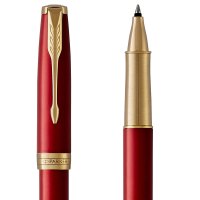 派克(PARKER)新品卓尔宝石红金夹宝珠笔