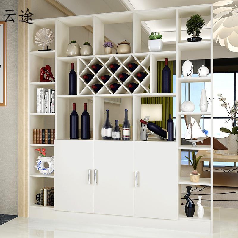 简约现代厅柜隔断屏风柜进酒柜玄关柜客厅鞋柜储物置物展示柜定制报价