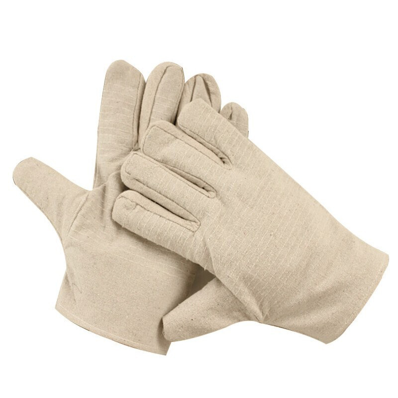 玄蜂 BD3TS722002R2G 帆布手套 24线黄甲帆布 劳保手套 均码(单位:双)米黄色