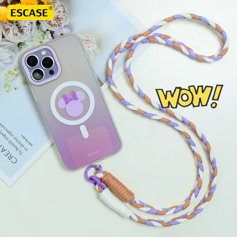 dbue小米14手机挂绳苹果15promax挂脖绳斜挎可背可调节男女款时尚链