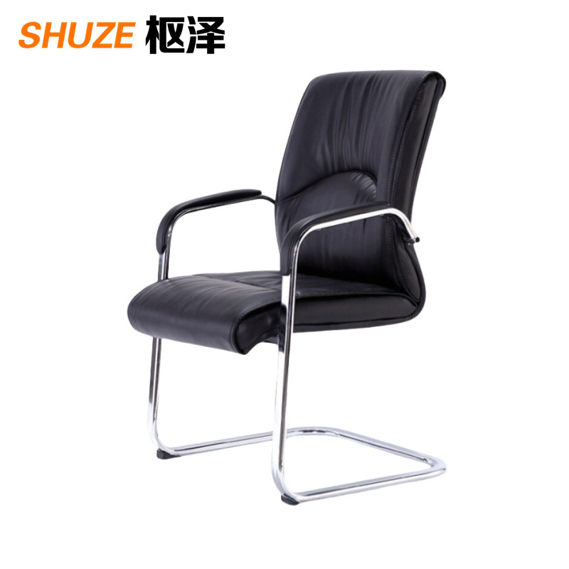 枢泽 皮质办公椅 59*58*100cm 张高清大图