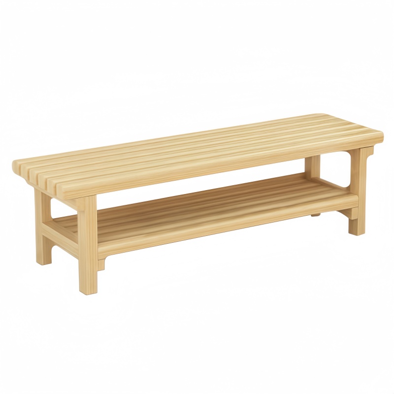 悦兴诚长条浴室凳高清大图