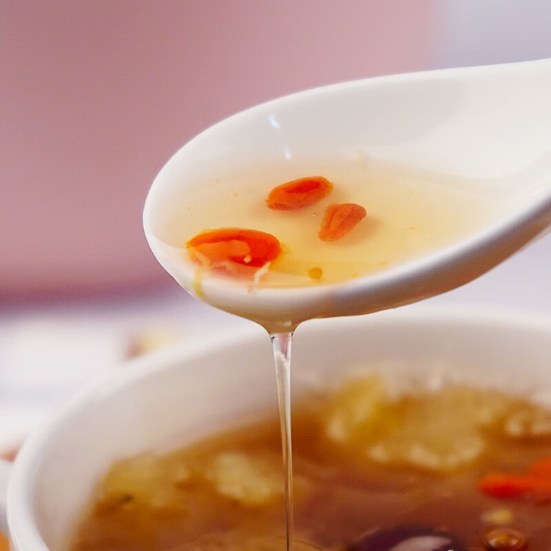 绿帝贡果枸杞粒大甘甜果肉香醇新鲜籽少自然褶皱质地饱满罐装200g高清大图