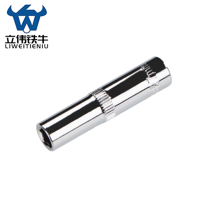 立伟铁牛1/4六角长套筒7mm/个高清大图