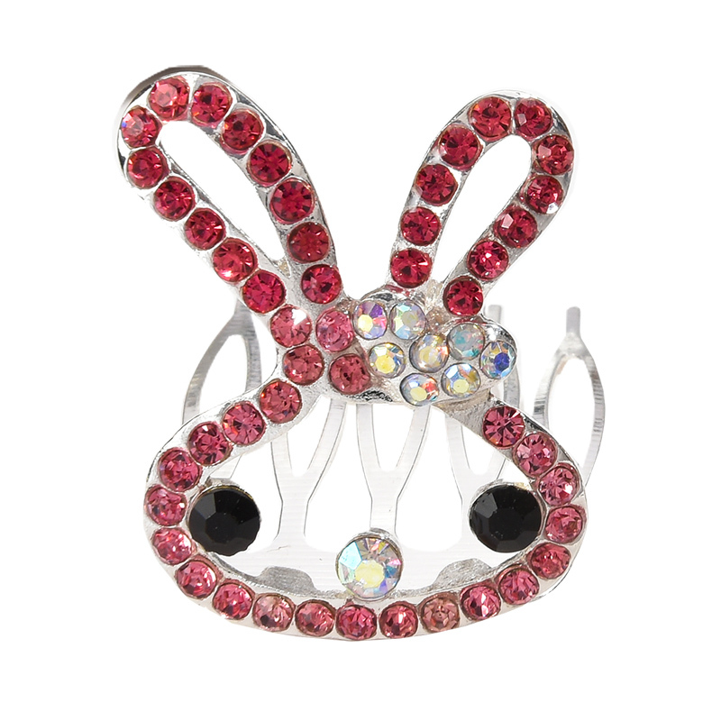 女童小皇冠头饰儿童宝宝王冠发夹发梳插梳公主生日发卡可爱发饰女 21