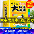 【正版】2023年小学生大成语词典小学多功能大全四字彩图彩色版解释书中华现代汉语词语工具书中小学字典儿童训练大字典成