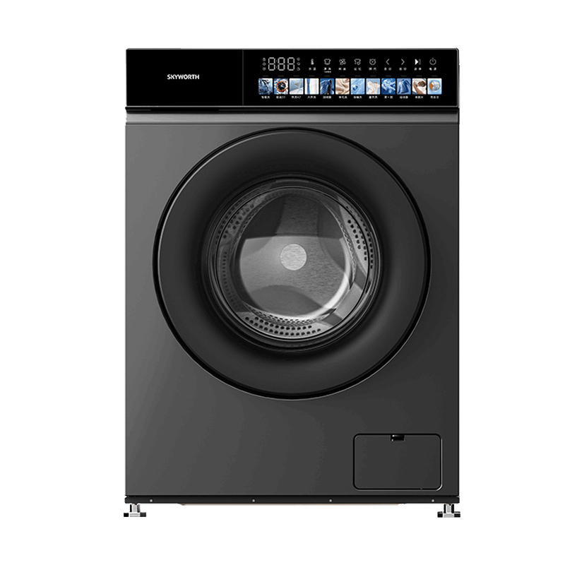 创维10.1kg滚筒洗衣机全自动大容量家用彩膜洗脱一体XQG100-B36RB