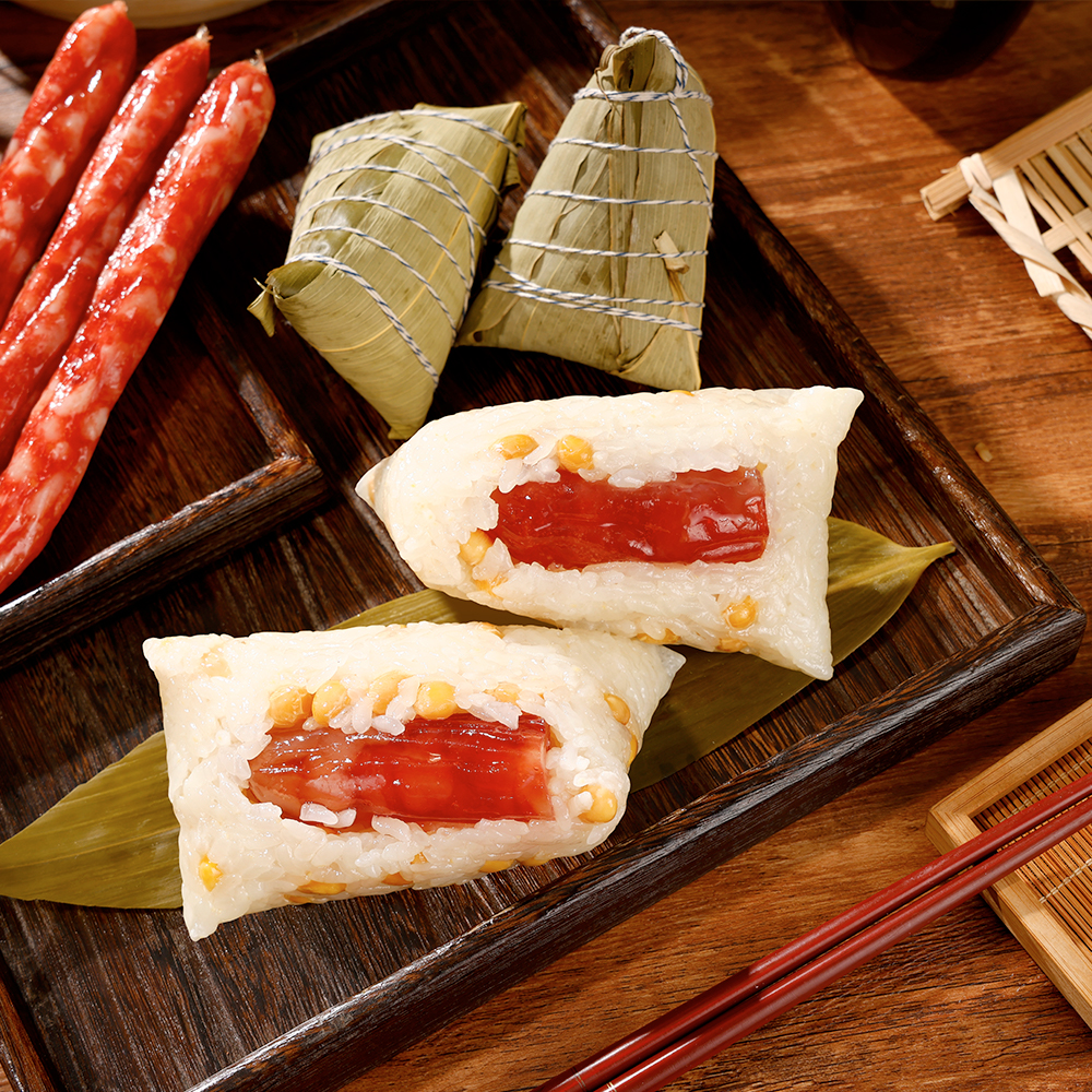 知味观端阳知味1960g端午礼盒嘉兴特产咸蛋黄肉粽咸鸭蛋端午节送礼杭州中华老字号高清大图