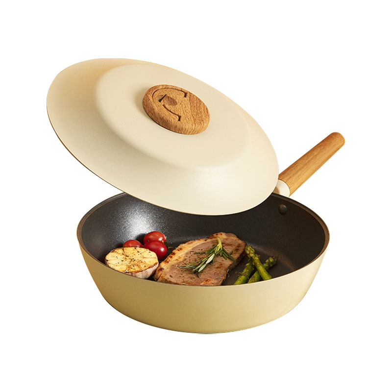 三禾(SANHO) DunDun不粘深煎炒锅 LJ28T8